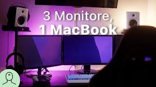 Wie du 3 MONITORE an dein MacBook anschließst  BenQ beCreatus DP1310