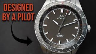 Affordable $312 Automatic Pilots Watch Atmoss Designed by a Pilot Designer and Watch Enthusiast