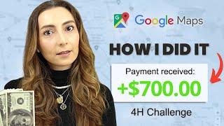 I Made $700 in 4 Hours with Google Maps Revealing What Worked For Me