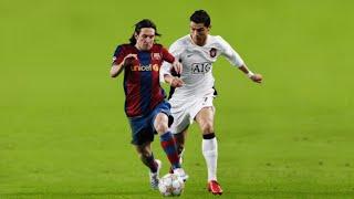 Cristiano Ronaldo and Lionel Messis historic first meeting in 2008