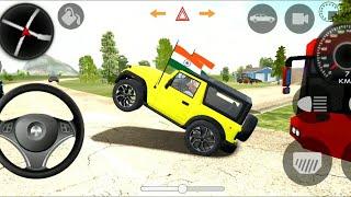 Dollar Song Modified  Mahindra Black Thar  Indian Car Simulator 3D  Android Gameplay 