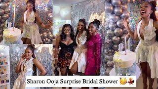 Congrats Actress Sharon Ooja Biggest Surprise Bridal Shower By Nancy Isime Sonia Uche and….