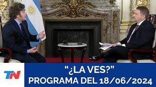 ¿LA VES? - Programa Completo - Entrevista a Javier Milei martes 18624