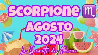 Scorpione ️Agosto 2024 #scorpione #oroscoposcorpione #previsionisettimanali #tarocchiamore #scorpio