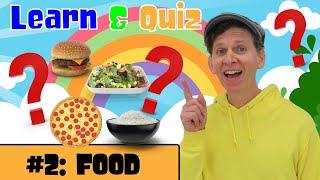 Food Vocabulary For Kids  Learn and Quiz with Matt