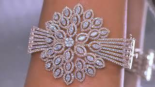 Enchanting Diamond Bangle Designs  #DiamondsTrueToYou  P.C. Chandra Jewellers