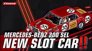 @Carrera  Exclusive Sneak Preview of the upcoming Mercedes-Benz 300 SEL slot car 