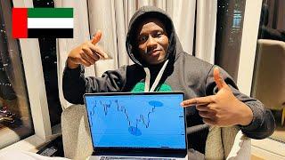 FIRST TRADING WEEK IN DUBAI How it went. Made a WIN and a LOSS. Trade Breakdown