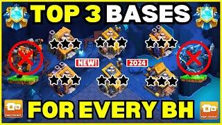 Top 3 Best Bases for Every Builder Hall in Clash of Clans