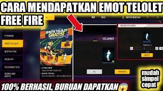 Cara Mendapatkan Emot Telolet Di FF 2024  Cara Cepat Dapat Emot Telolet Free Fire Gratis