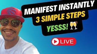 How To Manifest Instantly  Manifest Money  Law of Assumption