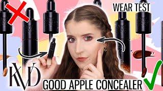 *NEW* KVD BEAUTY GOOD APPLE CONCEALER REVIEW + WEAR TEST 