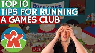 Top 10 Tips For Running A Board Game Club