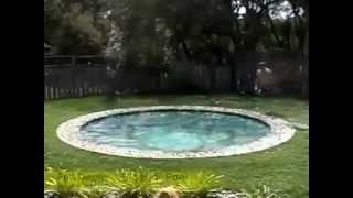 Hidden swimming pool