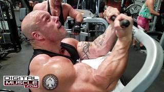 360 lb Morgan Aste Trains Back & Biceps at Golds Gym Venice Iron Diaries