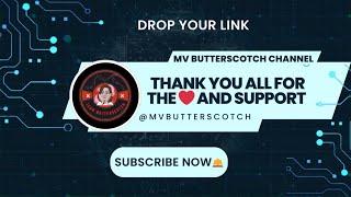 Thanking you All at Saturday NightMV Butterscotch