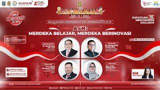 Webinar ASN Belajar Seri 31 - ASN Merdeka Belajar Merdeka Berinovasi