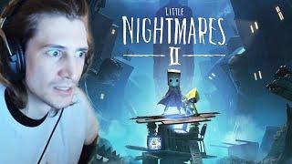 MIND-BLOWING - Little Nightmares 2 Full Gameplay  xQcOW Playthrough
