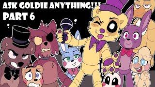 Ask Springtrap and Deliah Creator - Ask Goldie Anything Part 6【 FNAF Comic Dub 】