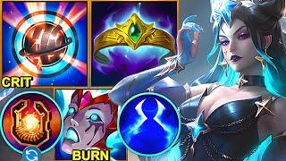 Wild Rift China Syndra - NEW PRESTIGE SKIN - MAX AP SYNDRA Build Runes - Sovereign Rank Gameplay