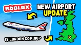 NEW AIRPORT UPDATE in Cabin Crew Simulator Roblox