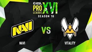 NaVi vs Vitality  Map 1 Inferno  ESL Pro League Season 16 - Group A