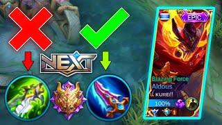 ALDOUS BEST BUILD 2020 ONE HIT Top 1 Global Aldous Build  Aldous Gameplay  MLBB