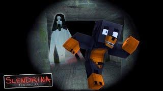 Minecraft THE GREAT ESCAPE FROM SCARY  SLENDERINA THE CELLAR CHALLENGE