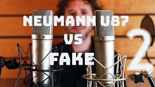 Neumann U87 ai vs Fake part 2
