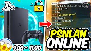 HOW TO PLAY LAN ONLINE ON PS4 JAILBREAK WITH PSLAN 9.00 - 11.00