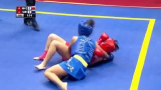 Sanshou Sanda 2016 World Cup Finals China vs Vietnam 60 Kg Women