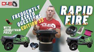 WHAT SUBWOOFERS PAIR BEST WITH THE JP83? FAQ RAPID FIRE EDITION 33