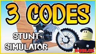 3 NEW WORKING CODES for STUNT SIMULATOR  Roblox 2024  Codes for Roblox TV