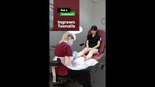 Podiatry #Shorts - Ingrown Toenails - Georgina Tay Singapore Podiatrist