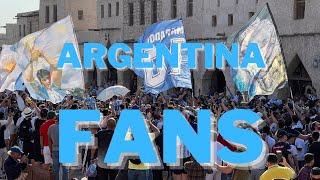 Argentina Fans in Qatar