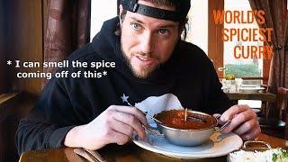 Eating The SPICIEST Curry In The World Doesnt Go As Planned  L.A. BEAST