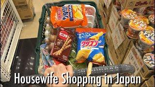 housewife daily shopping at Japanese supermarkets drugstore and goodies stores