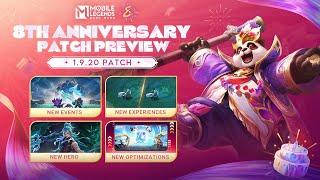 1.9.20 Patch Preview  Anniversary Patch Overview  Mobile Legends Bang Bang