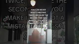 Its not a Mistakes Thas a choice #singapore #travel #travelvlog #qoutes