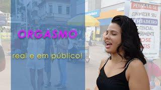 HIPNOSE orgasmo real em praça pública