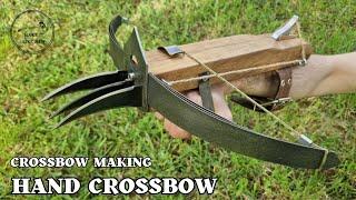 How to make a Hand Crossbow Step by Step