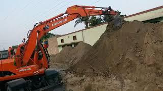 Super Power Of Excavator  Excavator Working For Road Construction  Sono Bhai