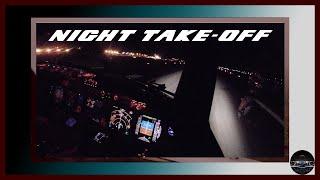 What happens from TOGA to 1000FT - Night Take Off