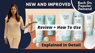 Oriflame  ** NEW** Pure Skin Range  Relaunch on POPULAR DEMAND  Review + HowToUse  Varsha Mittal