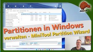 Partionen verwalten mit MiniTool Partion Wizard