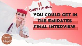 MASTER the EMIRATES Crew INTERVIEW 11 Essential Questions