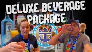 Is Royal Caribbeans Drink Package Worth it?  Deluxe Beverage Package on board Test