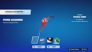 2 NEW Fortnite Rewards FREE Pickaxe & Wrap Gameplay & Review PlayStation Celebration Pack