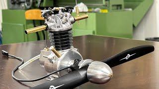 ’Rolssi’ a homemade 6.28cc 4-stroke vintage model aero engine