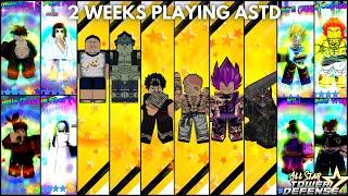 ASTD NOOB TO PRO All star Tower Defence 1 WEEK GRINDING And Getting the NEW BEST UNITS In The GAME